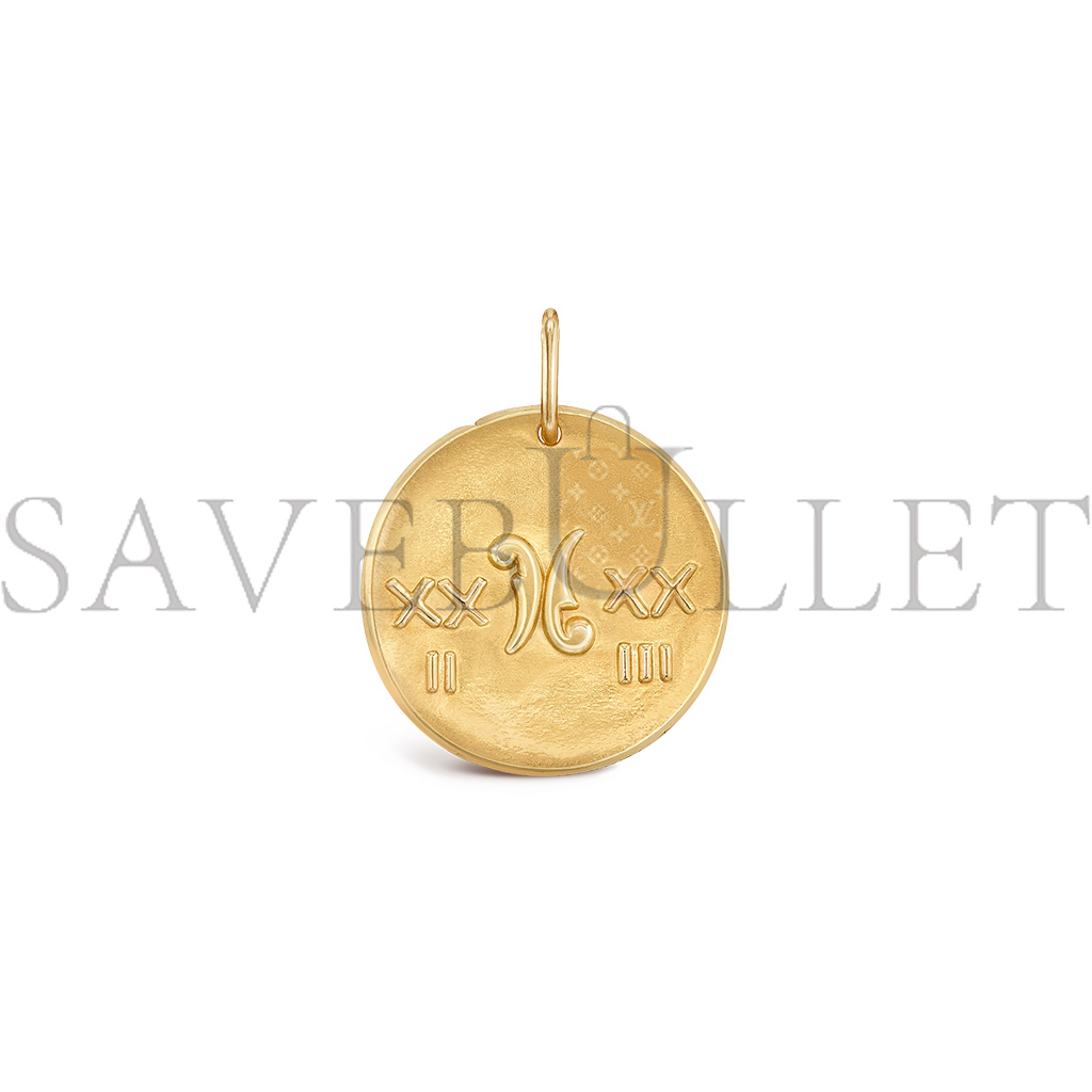 VAN CLEEF ARPELS ZODIAQUE MEDAL PISCIUM (PISCES) - YELLOW GOLD  VCARP7SY00